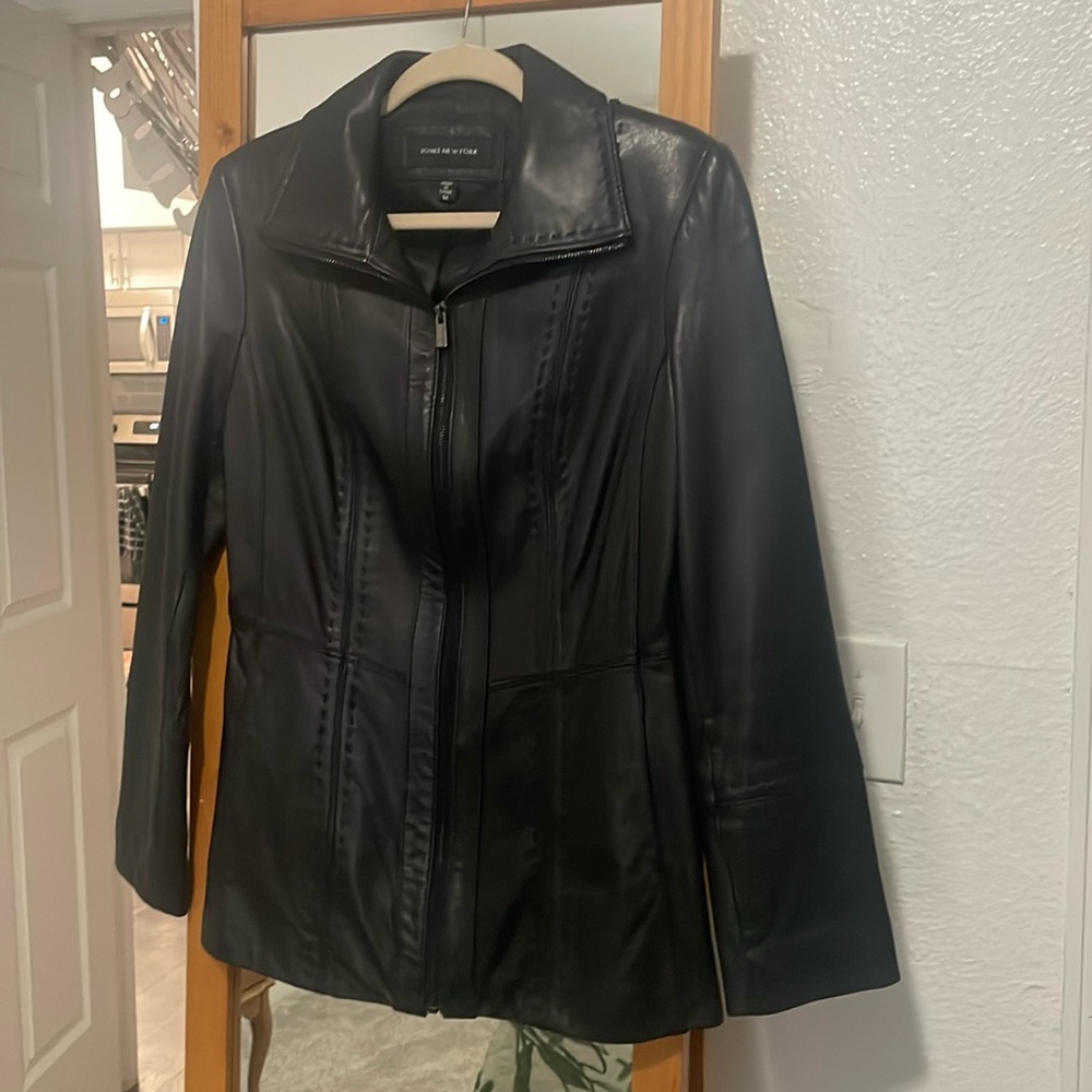 Jones New York Leather Jacket
